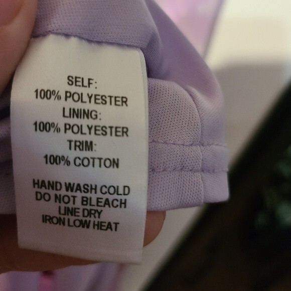 Lulus Sammi Lavender Lilac Purple Floral Ruffle Maxi Dress Size XS - Picture 8 of 9